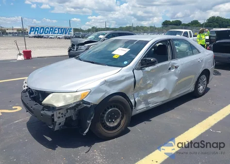 2013 Toyota Camry Le from USA, damaged, VIN 4T1BF1FK6DU297582